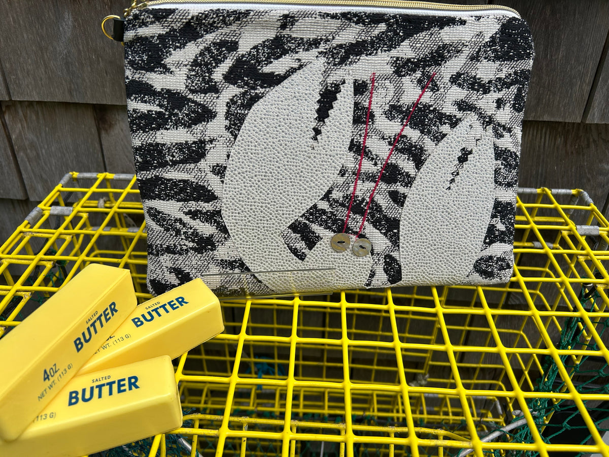 Sparkle Lobster Bag with Berry Antennae