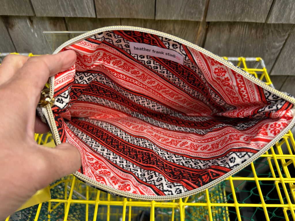 Orange Angle Lobster Bag