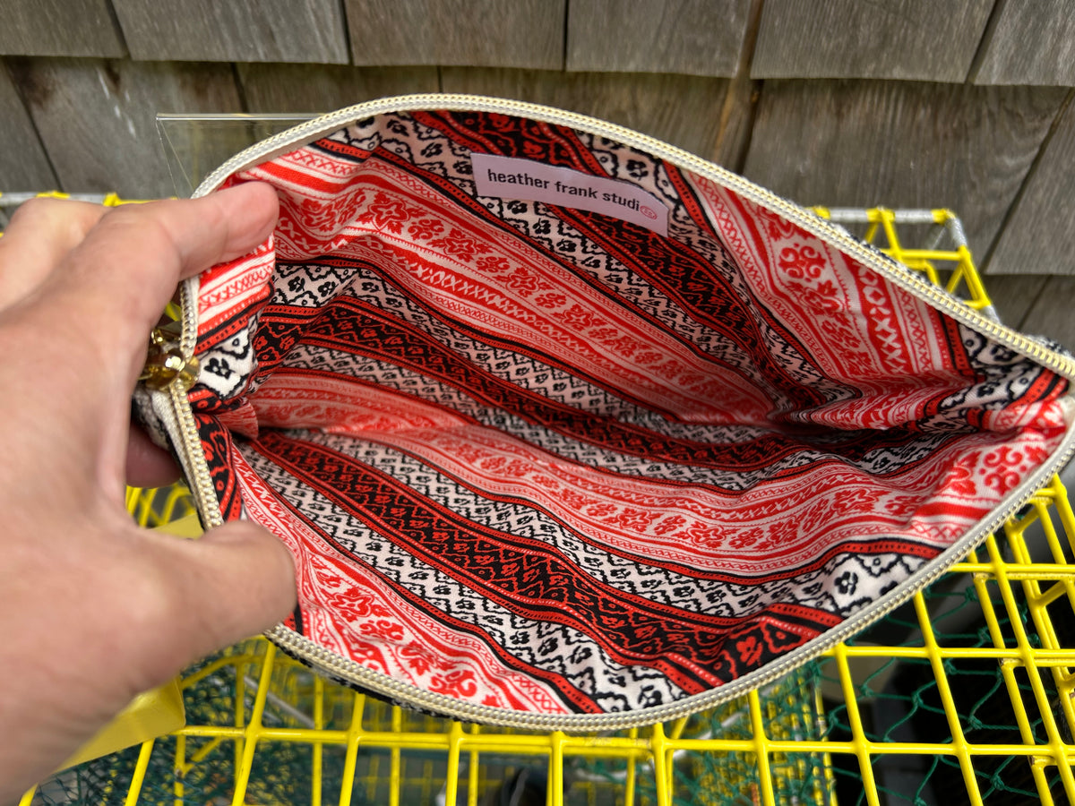 Orange Angle Lobster Bag